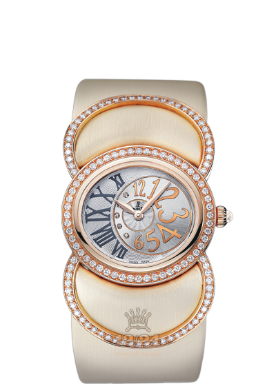Audemars Piguet Millenary Watch 77226OR.ZZ.A012SU.01 28 mm Pink gold Case Silver Dial