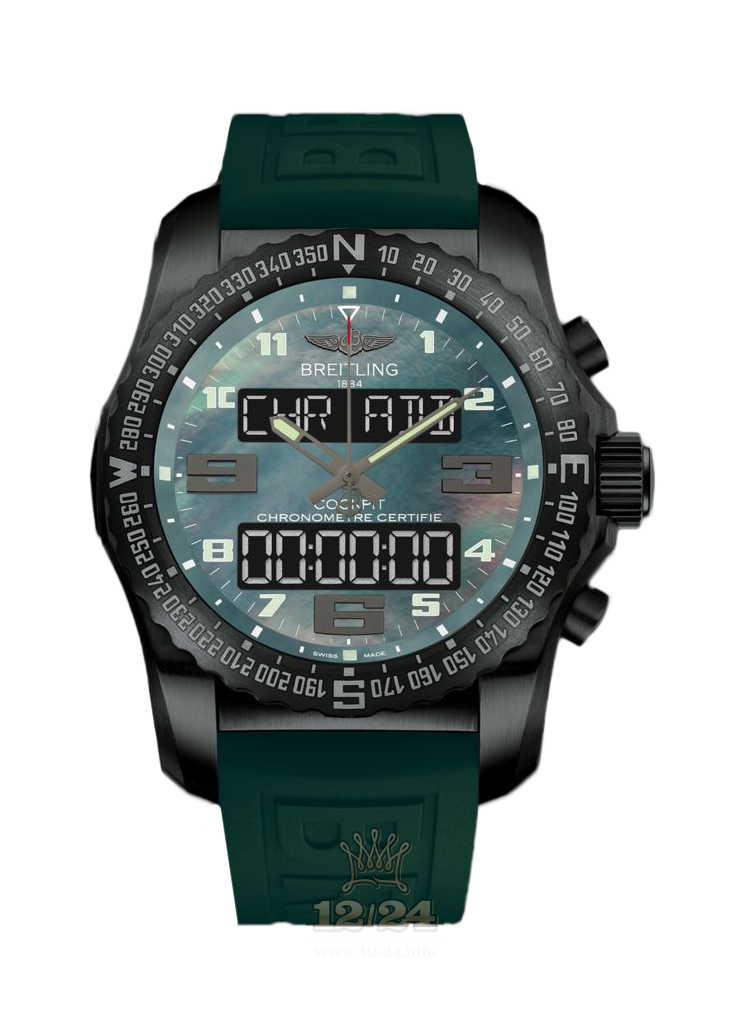 Breitling Professional Watch VB5010D3|L530|292S|V20DSA.2 46 mm Titanium Case Green Dial