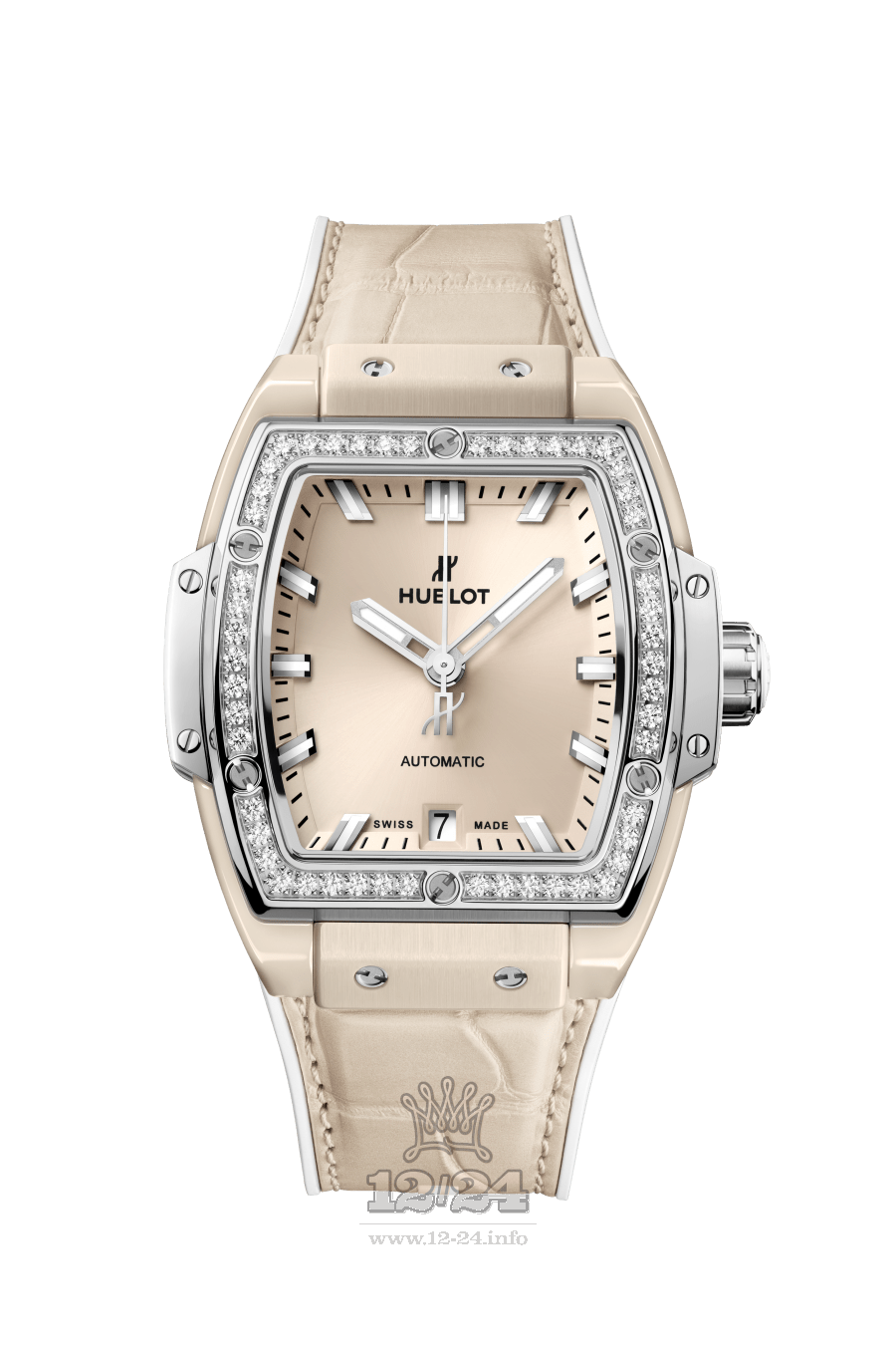 Hublot Spirit Of Big Bang Watch 665.CZ.891B.LR.1204 39 mm Titanium Ceramics Case Beige Dial