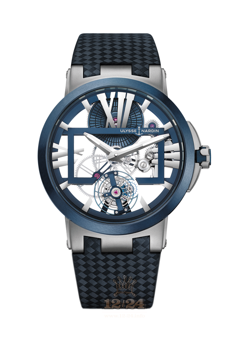 Ulysse Nardin Executive Watch 1713-139/43 45 mm Titanium Case