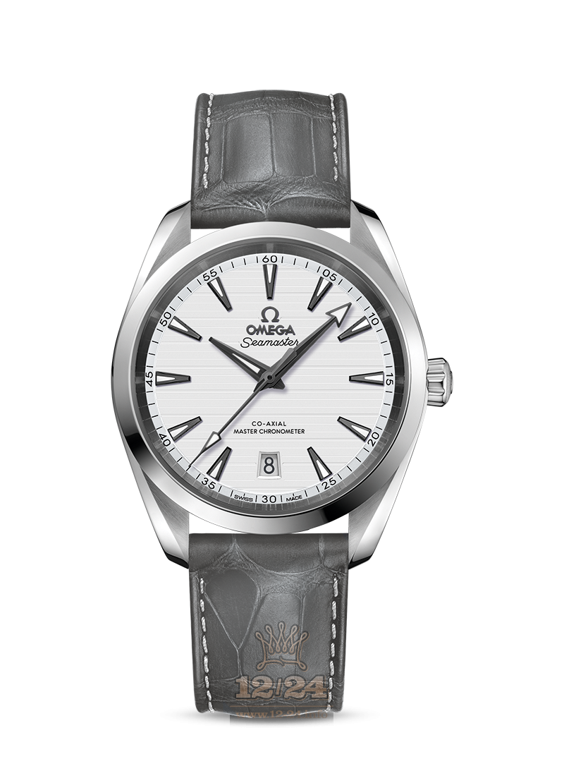 Omega Aqua Terra 150 M Watch 220.13.38.20.02.001 38 mm Stainless steel Case Silver Dial