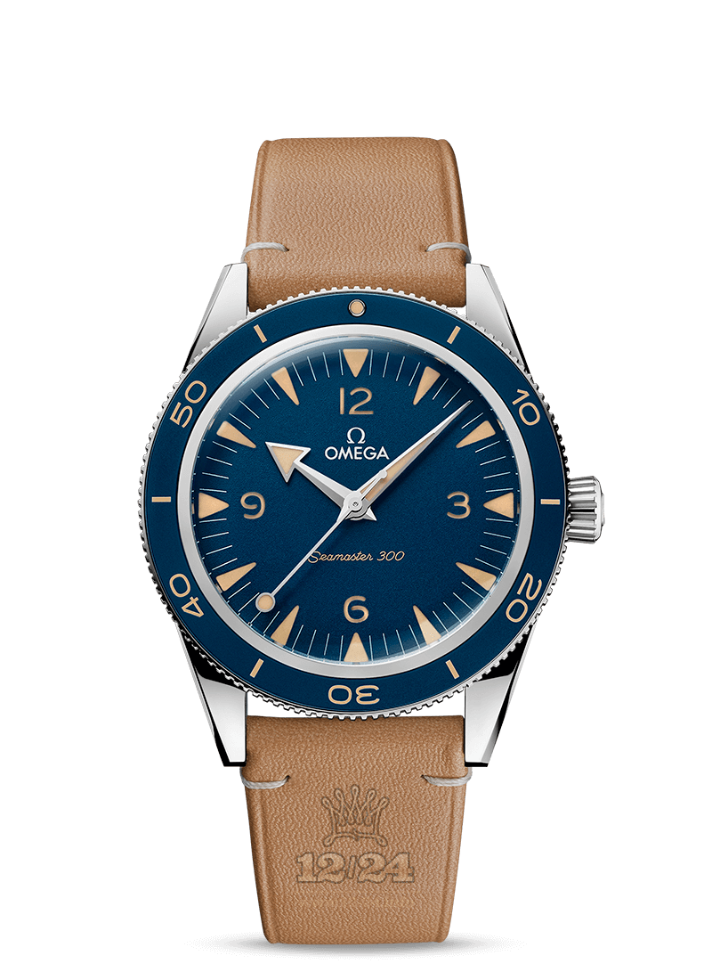 Omega Seamaster 300 Watch 234.32.41.21.03.001 41 mm Stainless steel Case Dark blue Dial