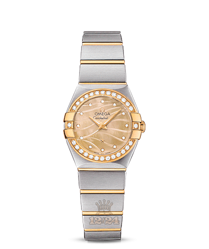 Omega Constellation Watch 123.25.24.60.57.001 24 mm Steel / Yellow gold Case