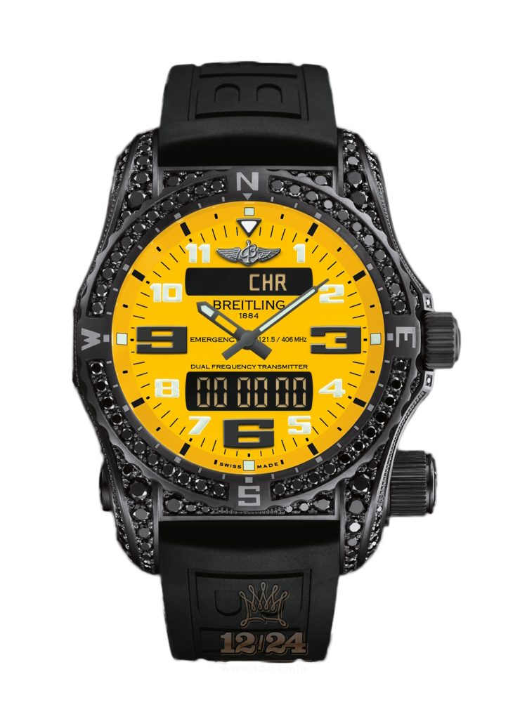 Breitling Professional Watch V76325AU|I528|156S|V20DSA.2 51 mm Titanium Case Yellow Dial