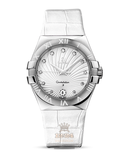 Omega Constellation Watch 123.13.35.60.52.001 35 mm Stainless steel Case White Dial