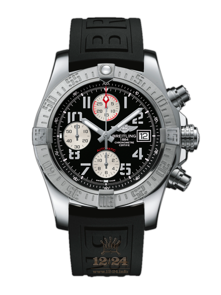 Breitling Avenger Watch A1338111/BC33/152S/A20S.1 43 mm Stainless steel Titanium Case Black Dial
