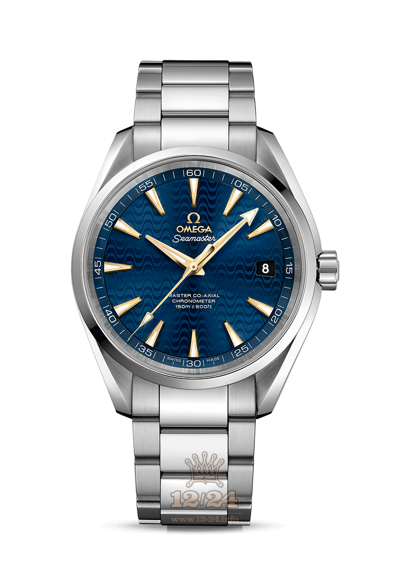 Omega Aqua Terra 150 M Watch 231.10.42.21.03.006 42 mm Stainless steel Case Dark blue Dial