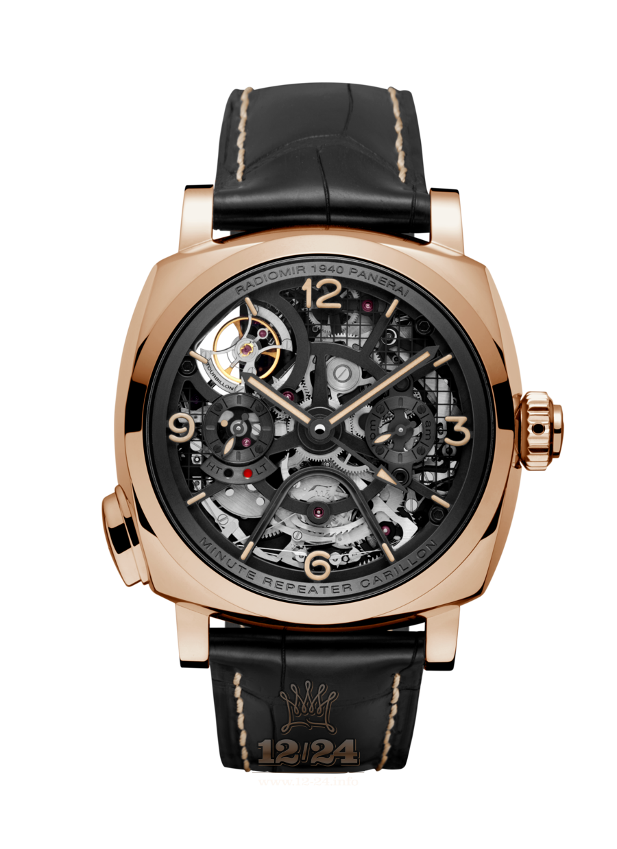 Panerai 2016 Watch PAM00600 49 mm Red gold Case