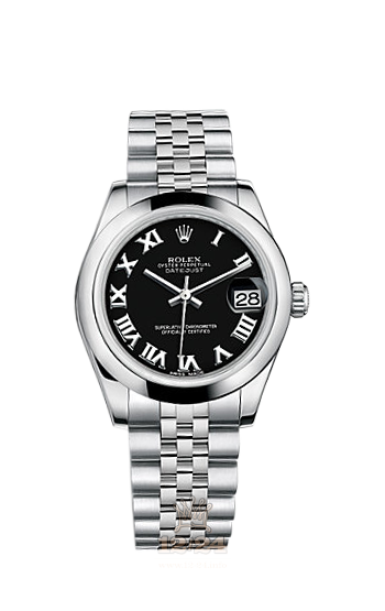 Rolex Datejust Watch 178240-0035 31 mm Stainless steel Case Black Dial