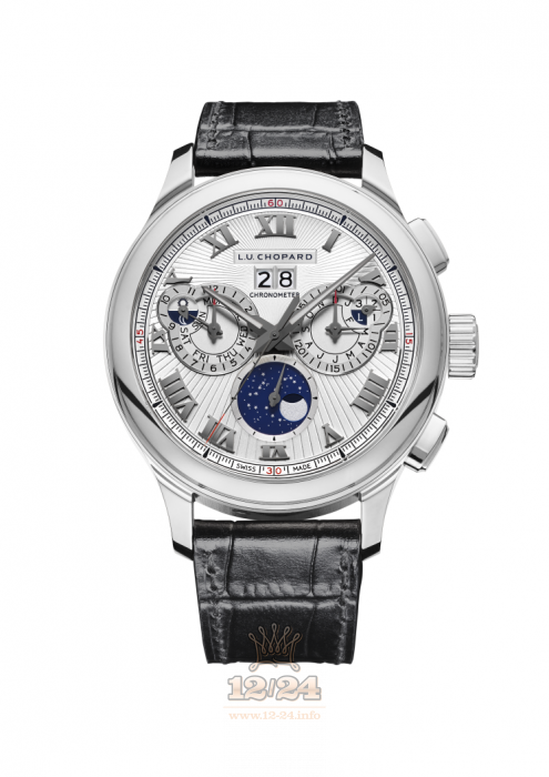 Chopard L.U.C Watch 161973-1002 45 mm White gold Case Silver Dial