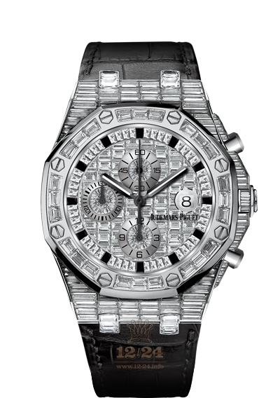 Audemars Piguet Royal Oak Offshore Watch 26473BC.ZZ.D114CR.01 42 mm White gold Case Gray Silver Dial