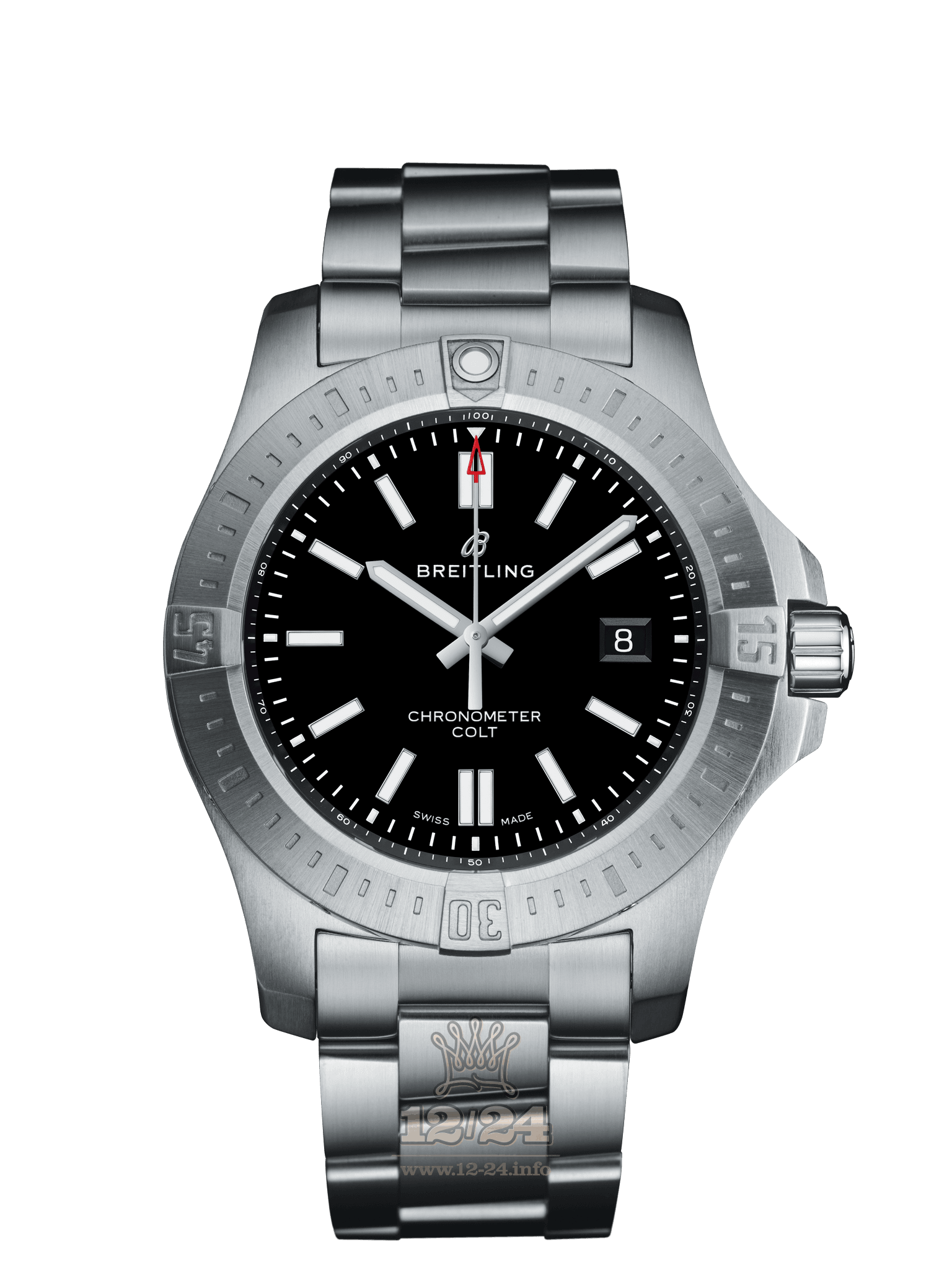 Breitling Chronomat Watch A17388101B1A1 44 mm Stainless steel Case Black Dial