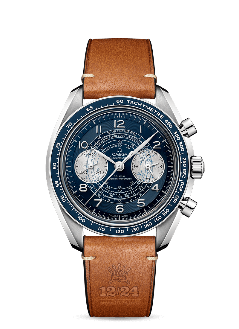 Omega Speedmaster Watch 329.32.43.51.03.001 43 mm Stainless steel Case Dark blue Dial