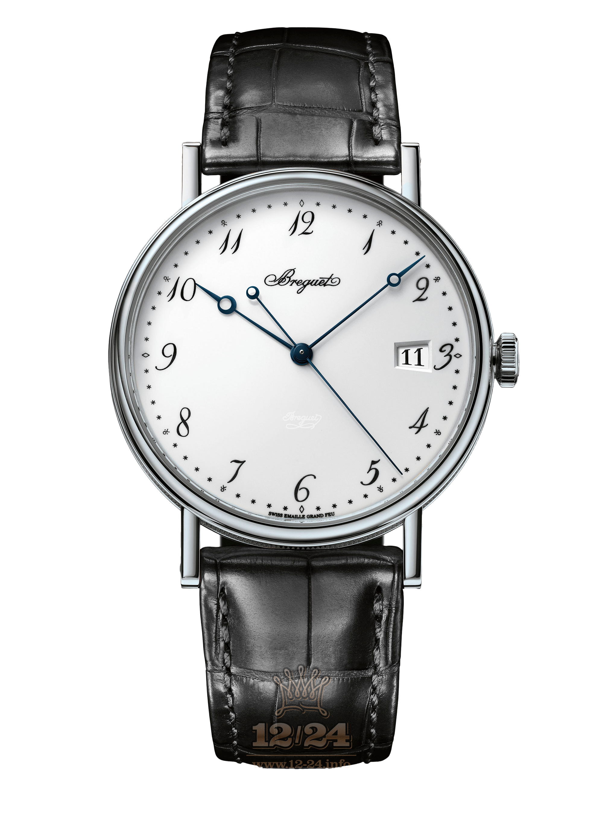 Breguet Classique Watch 5177BB/29/9V6 38 mm White gold Case White Dial