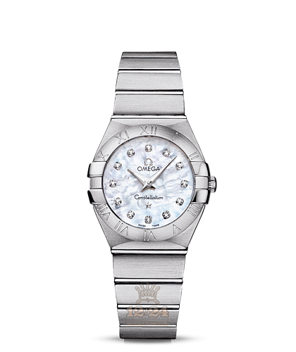 Omega Constellation Watch 123.10.27.60.55.001 27 mm Stainless steel Case White Dial