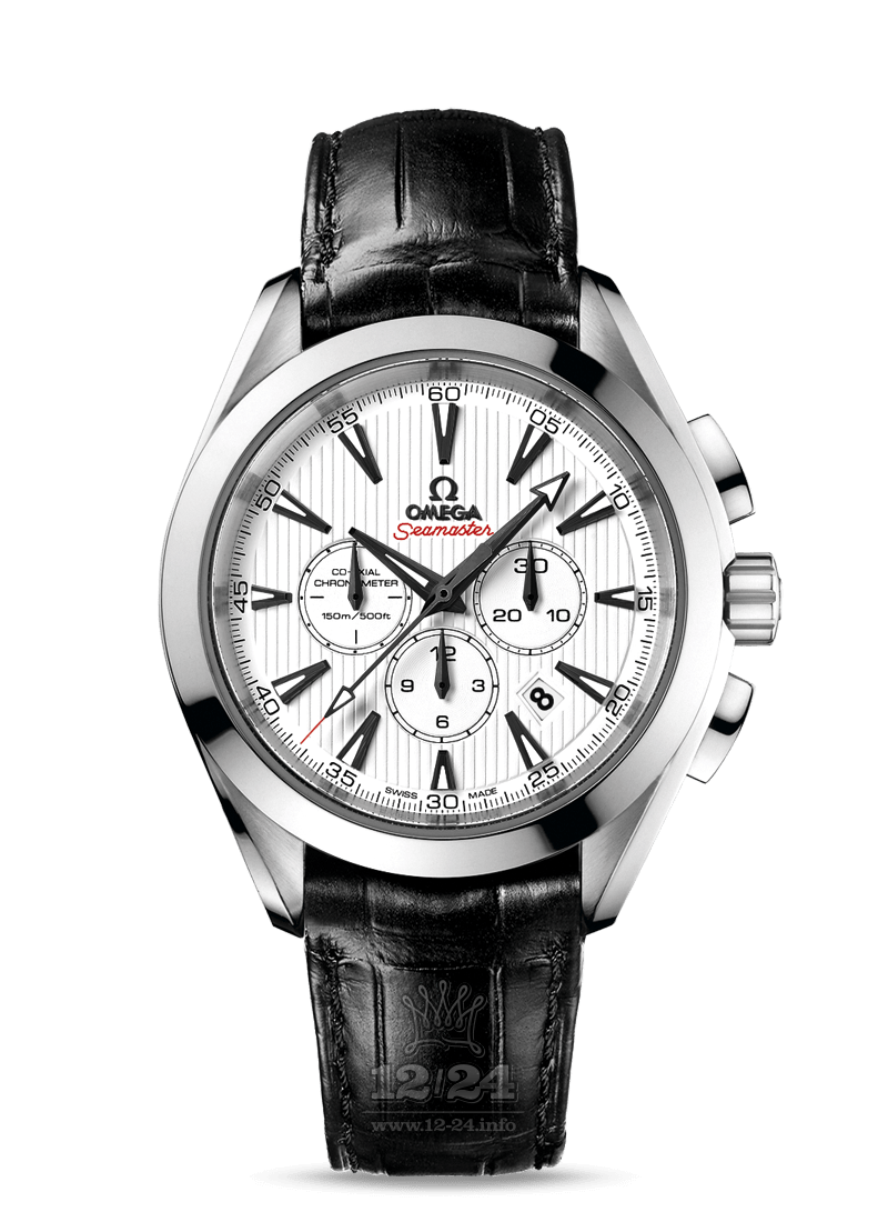 Omega Aqua Terra 150 M Watch 231.13.44.50.04.001 44 mm Stainless steel Case White Dial