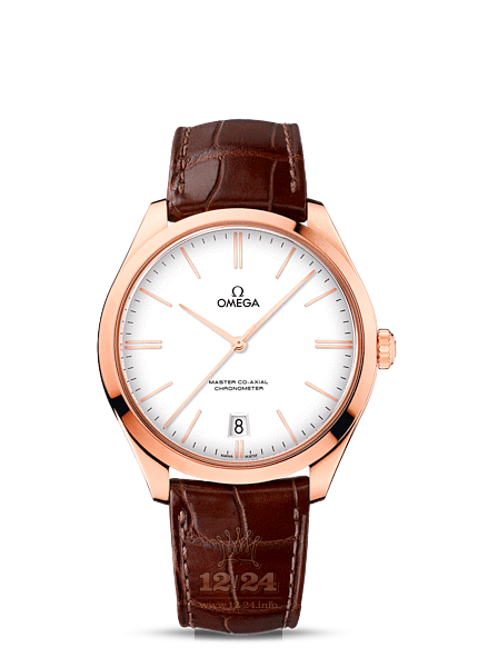Omega Tresor Watch 432.53.40.21.04.001 40 mm Pink gold Case White Dial