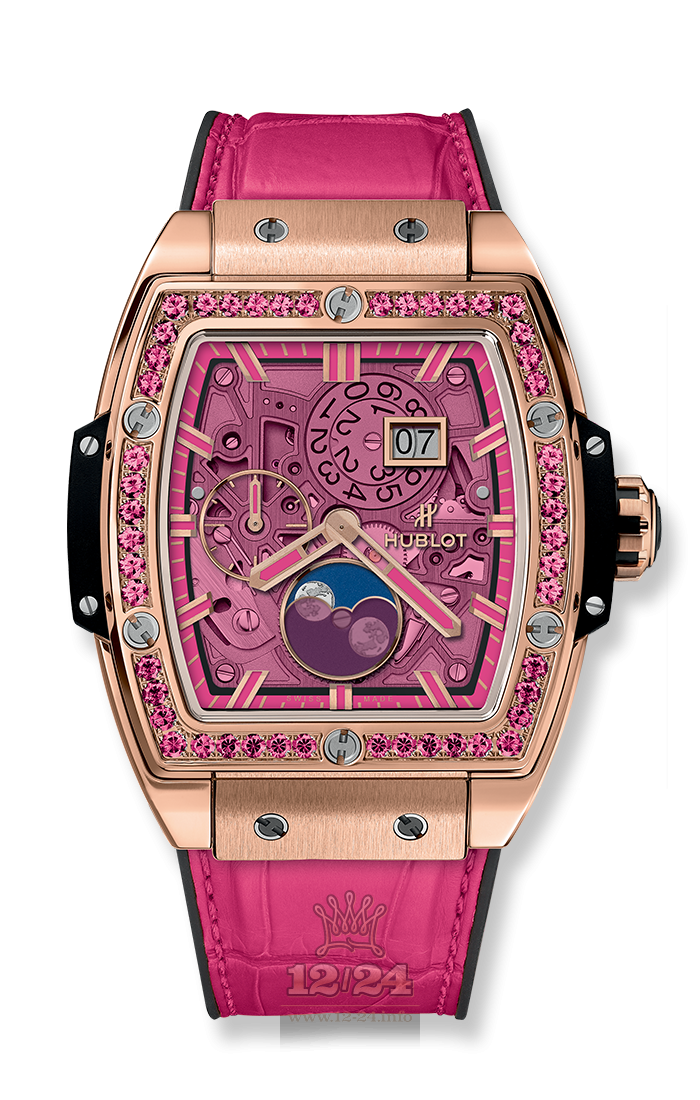 Hublot Spirit Of Big Bang Watch 647.OX.7381.LR.1233 42 mm Pink gold Case Pink Dial