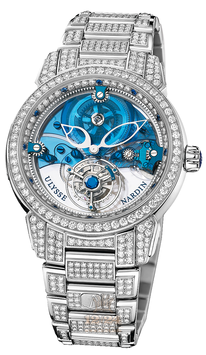 Ulysse Nardin Classic Watch 799-83-8 41 mm Platinum Case Painted Dial