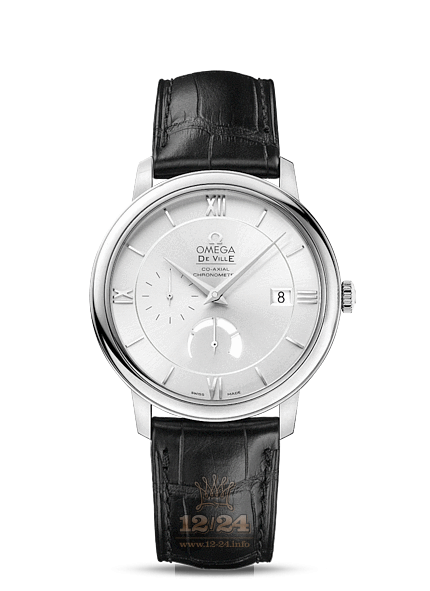 Omega Prestige Watch 424.13.40.21.02.001 40 mm Stainless steel Case Silver Dial