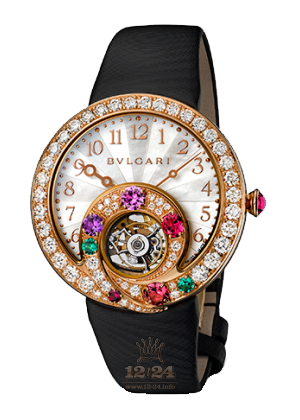 Bvlgari Berries Watch 102009 BEP40WGD2LTB 40 mm Pink gold Case White Dial
