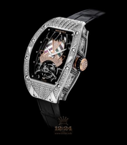 Richard Mille Women's Collection Watch RM 71-01 52 mm White gold Case