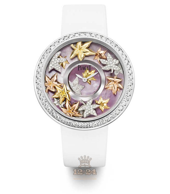 Piaget Limelight Watch G0A36161 39 mm White gold Case Golden Dial