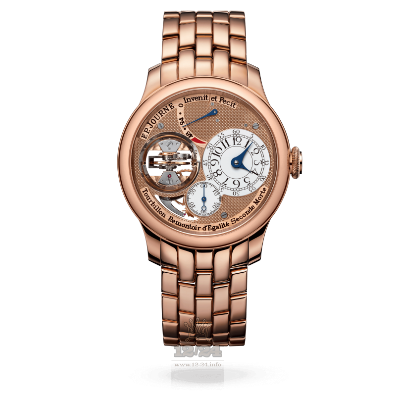 F.P.Journe Classique Watch tourbillon souverain r 42 mm Pink gold Case Beige Dial