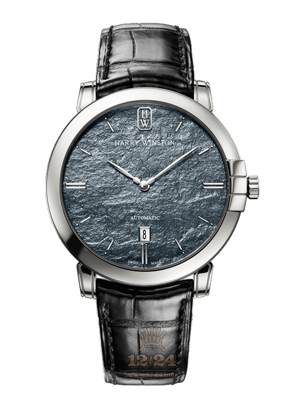 Harry Winston Midnight Collection Watch MIDAHD42WW003 42 mm White gold Case Gray Dial