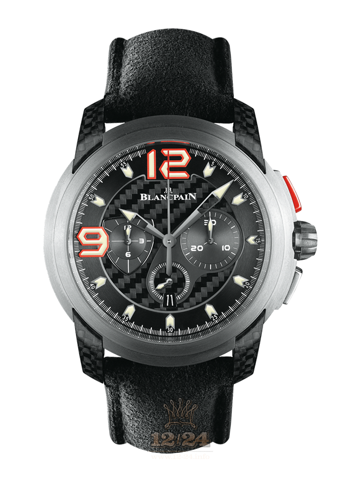 Blancpain L-Evolution Watch 8885F-1203-52B 44 mm Titanium Case Black Dial