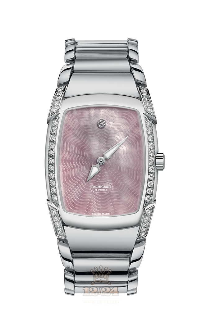Parmigiani Fleurier Kalpa Watch PFC186-0022001-B00002 35 mm Stainless steel Case Pink Dial