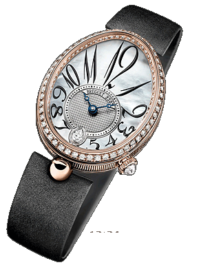 Breguet Reine de Naples Watch 8918BR/58/864 D00D 36 mm Pink gold Case White Dial