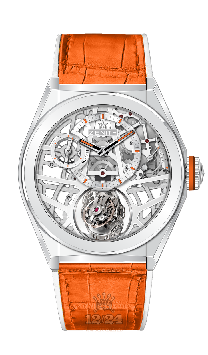 Zenith Defy Watch 95.9001.8812/77.R591 44 mm Titanium Case Silver Dial
