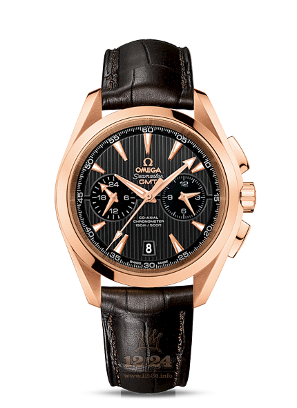 Omega Aqua Terra 150 M Watch 231.53.43.52.06.001 43 mm Pink gold Case Gray Dial