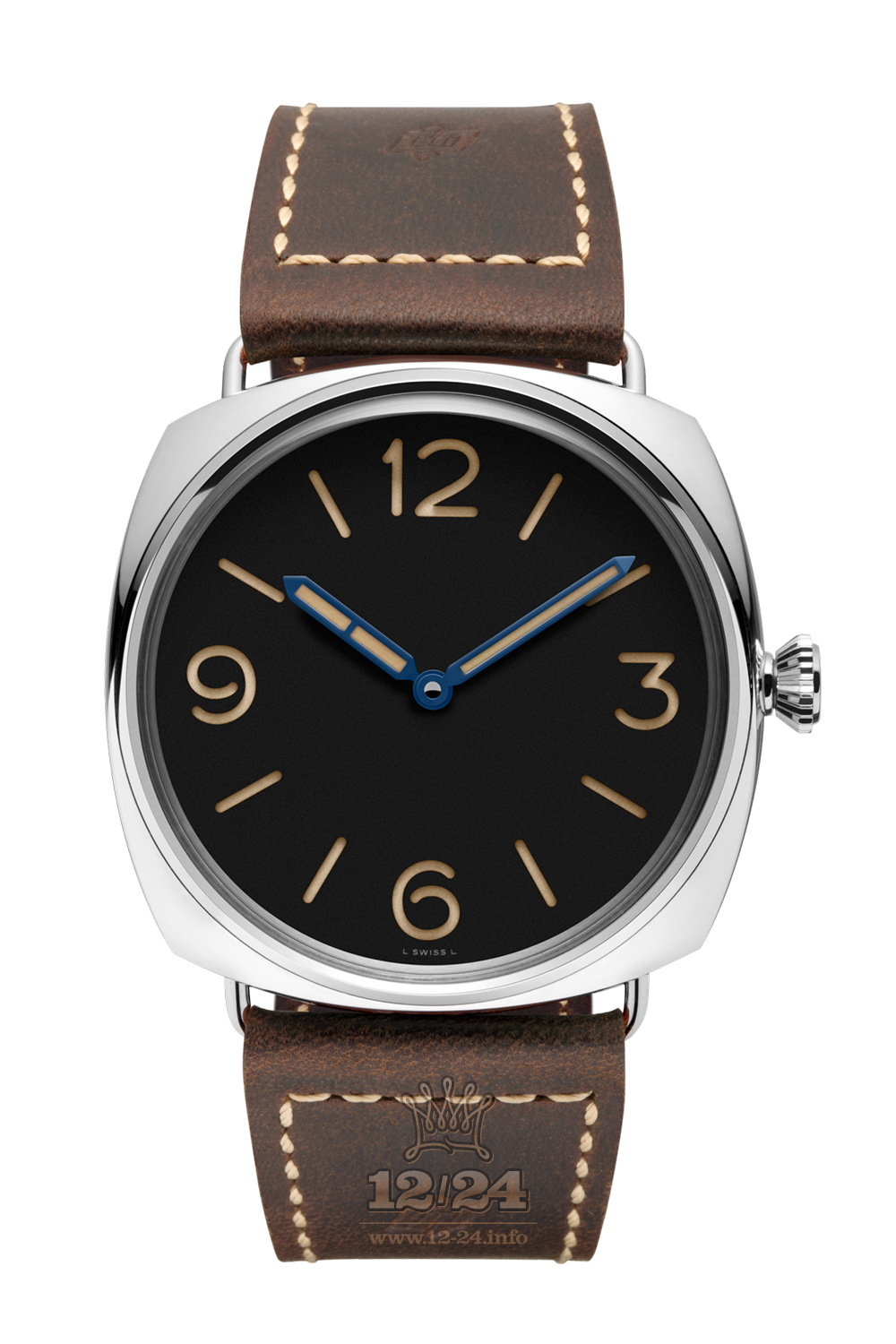 Panerai 2017 Watch PAM00721 47 mm Stainless steel Case Black Dial