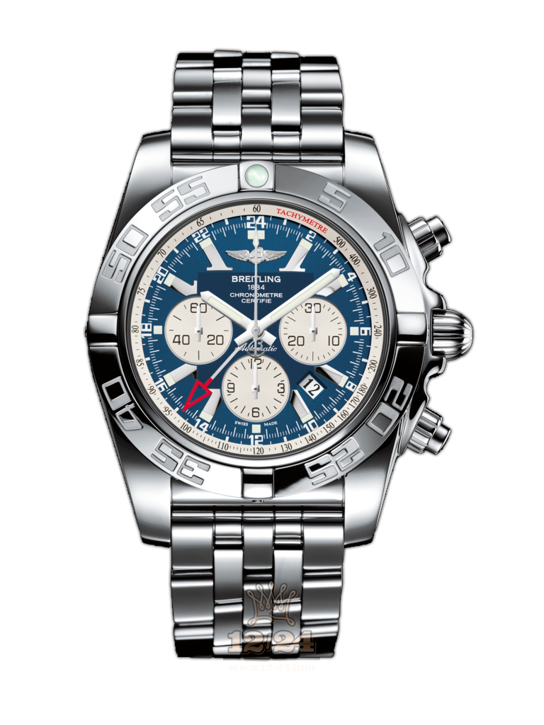 Breitling Chronomat Watch AB041012/C834/383A 47 mm Stainless steel Case Dark blue Dial