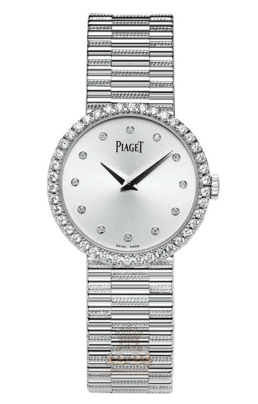 Piaget Dancer Watch G0A37045 34 mm White gold Case Silver Dial