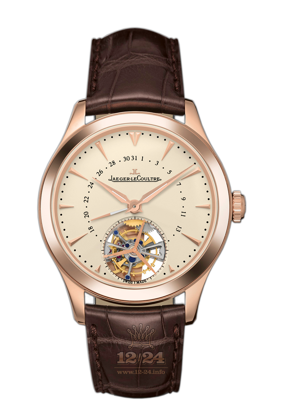 Jaeger-LeCoultre Master Watch 1652410 39 mm Pink gold Case Beige Dial