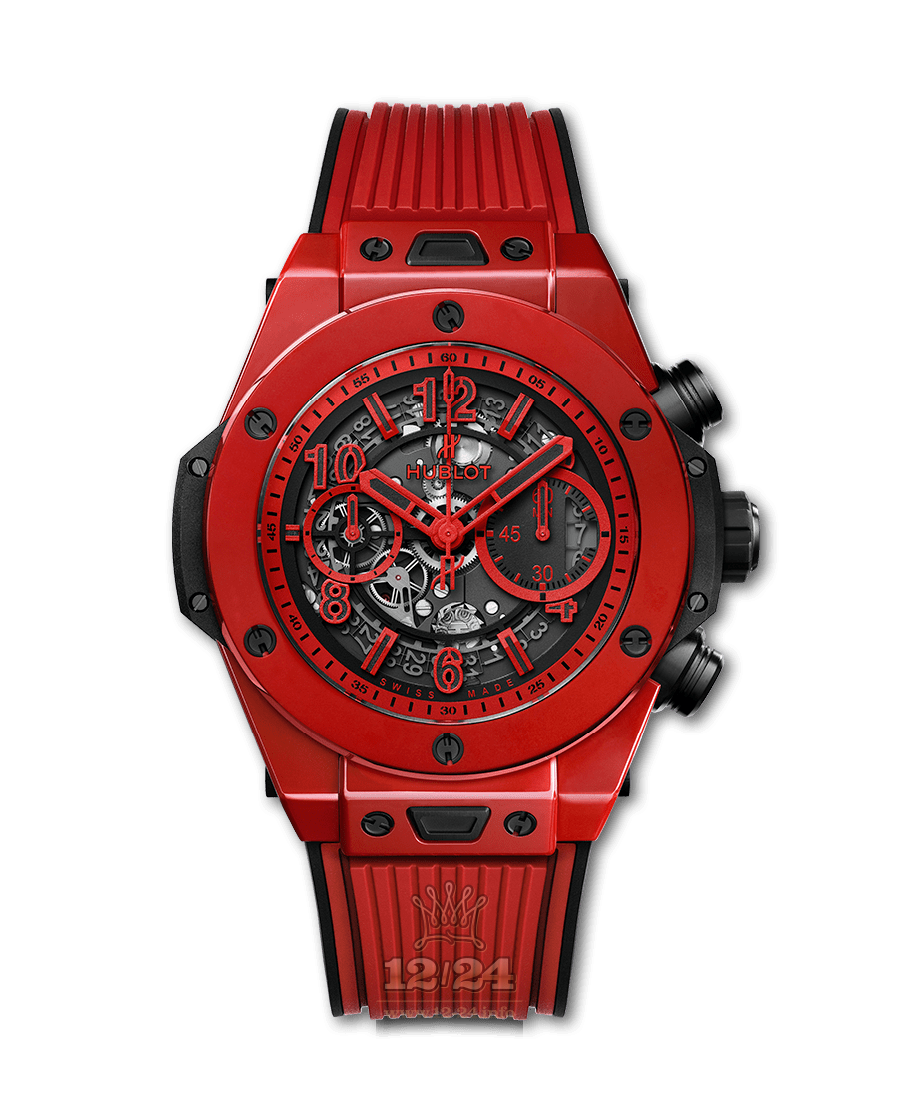 Hublot Big Bang Watch 411.CF.8513.RX 45 mm Ceramics Case Black Red Dial
