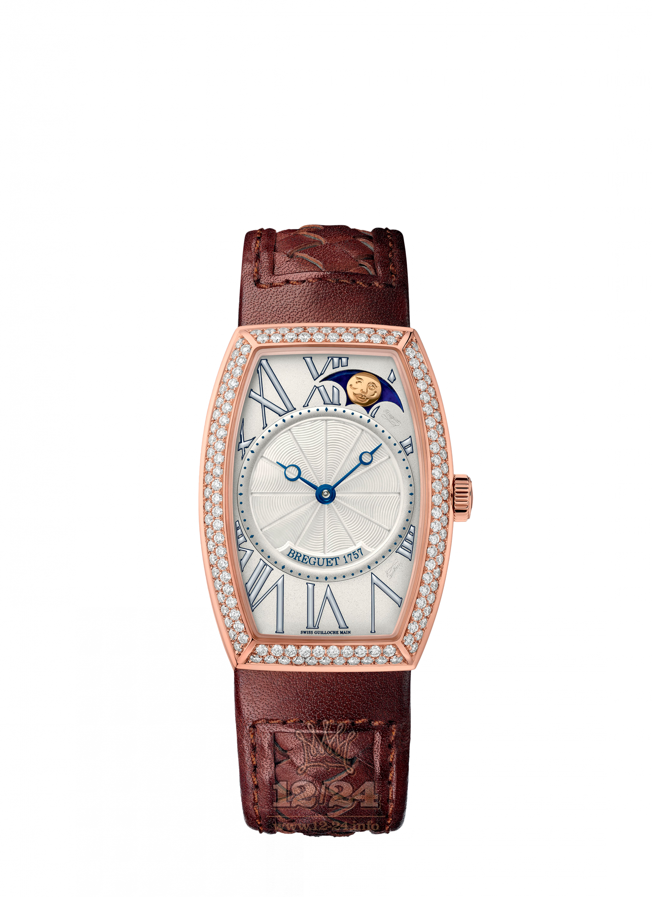 Breguet Heritage Watch 8861BR/11/386/D000 35 mm Pink gold Case Silver Dial
