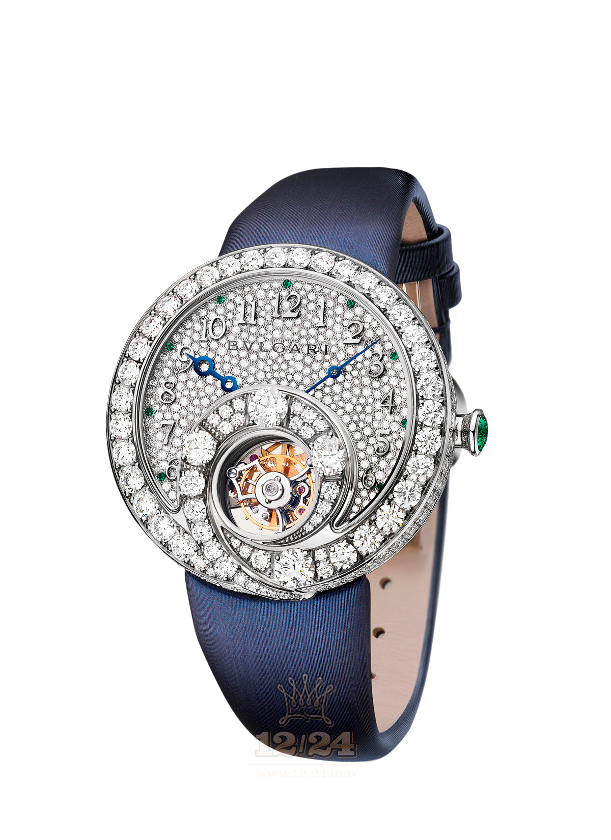 Bvlgari Haute Horlogerie Watch 102393 BEW40D2GD2LTB 40 mm White gold Case Silver Dial