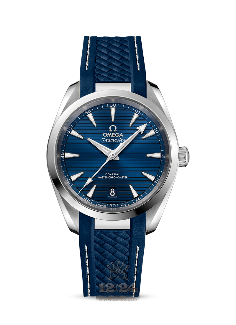Omega Aqua Terra 150 M Watch 220.12.38.20.03.001 38 mm Stainless steel Case Dark blue Dial