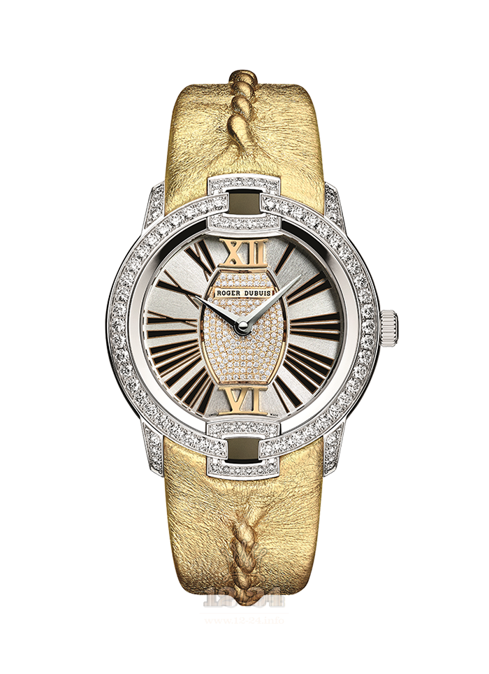 Roger Dubuis Velvet Watch RDDBVE0059 36 mm White gold Case Silver Dial