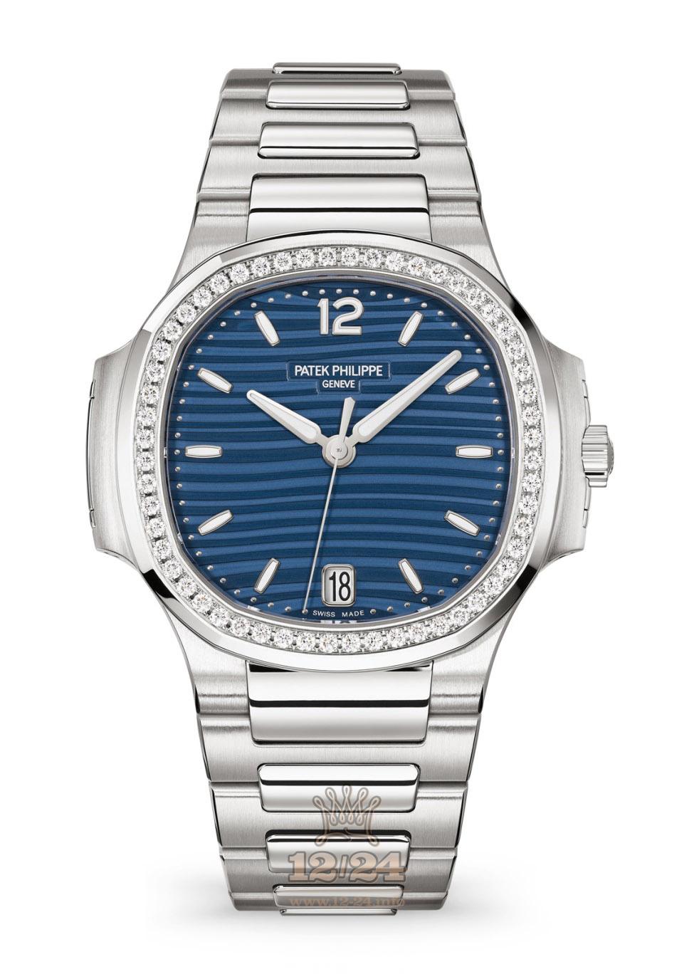 Patek Philippe Nautilus Watch 7118/1200A-001 Stainless steel Case Dark blue Dial