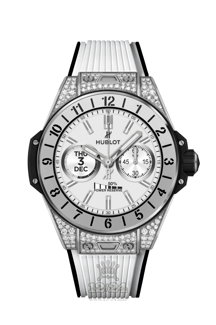 Hublot Big Bang Watch 440.NX.1101.RW.1704 42 mm Titanium Case White Dial