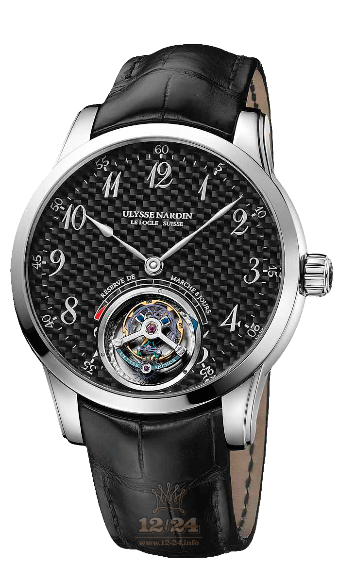 Ulysse Nardin Classic Watch 1780-133/52 44 mm White gold Case Painted Dial