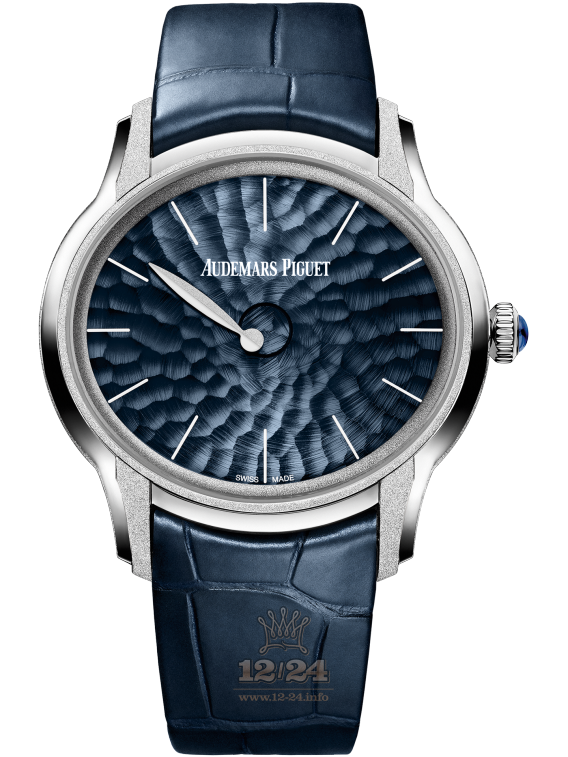 Audemars Piguet Millenary Watch 77266BC.GG.A326CR.01 40 mm White gold Case Dark blue Dial