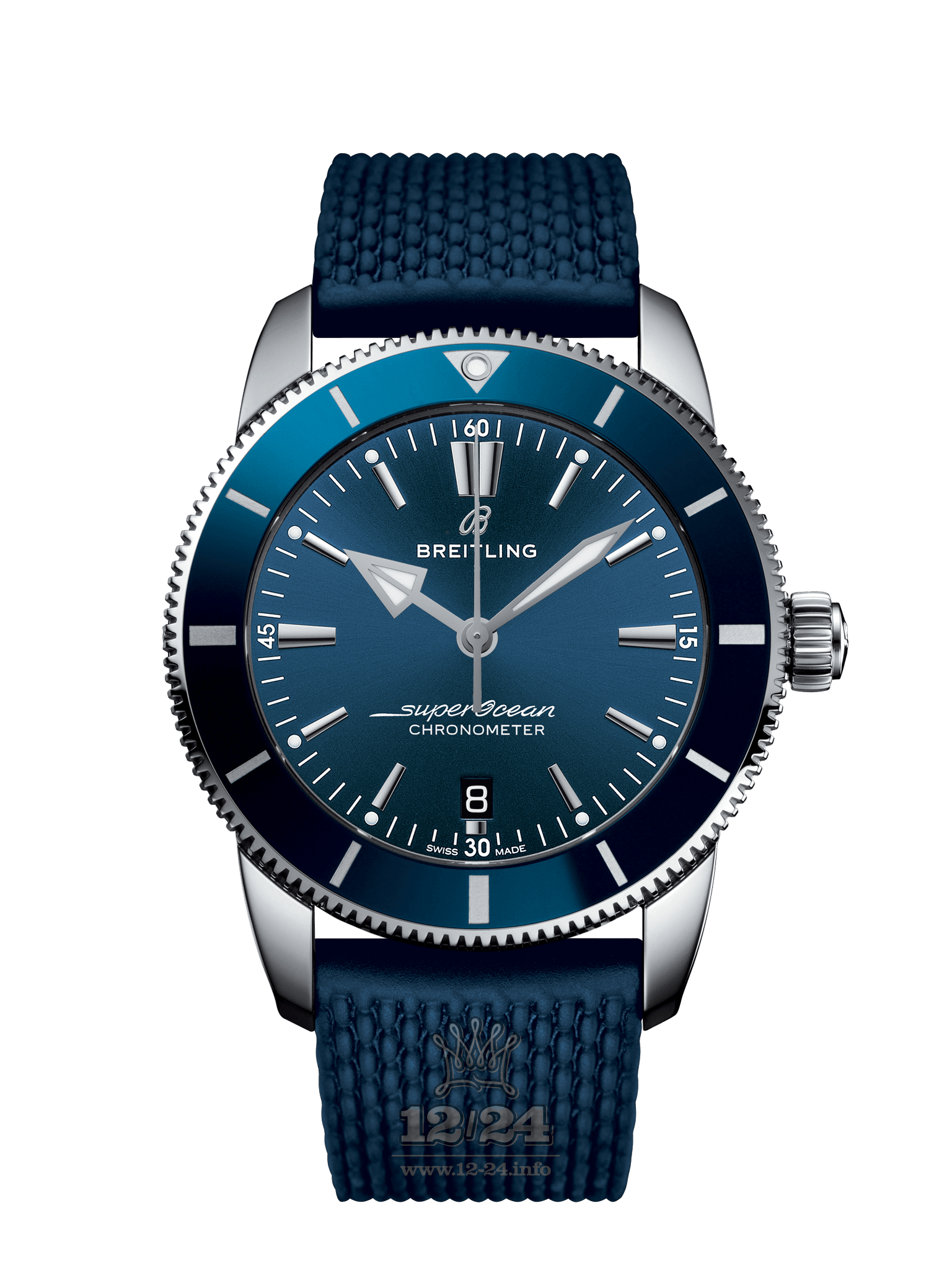 Breitling Superocean Watch AB2030161C1S1 44 mm Stainless steel Case Dark blue Dial