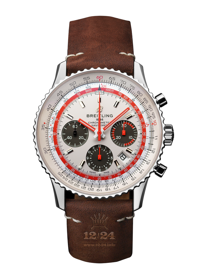 Breitling Navitimer Watch AB01219A1G1X2 43 mm Stainless steel Case White Dial
