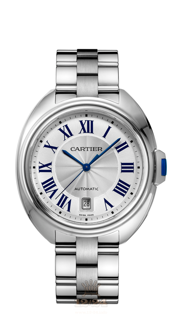 Cartier Cle de Cartier Watch WSCL0007 40 mm Stainless steel Case Silver Dial